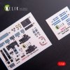 KELIK K48010 OV-10A BRONCO INTERIOR 3D DECALS FOR ICM KIT 1/48